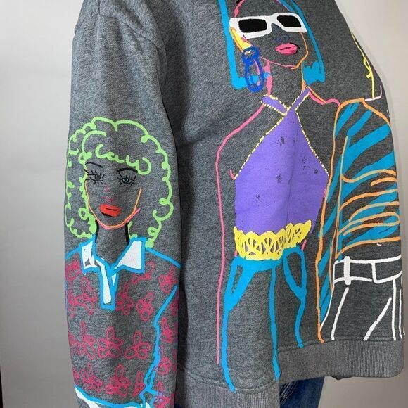 ZARA PRINTED GIRLS SWEATSHIRT  - Picture 8 of 14